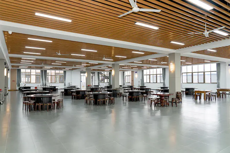Employee dining and shared activity area