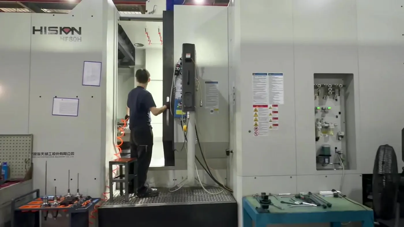 Five-axis machining used to produce coordinated mould geometry