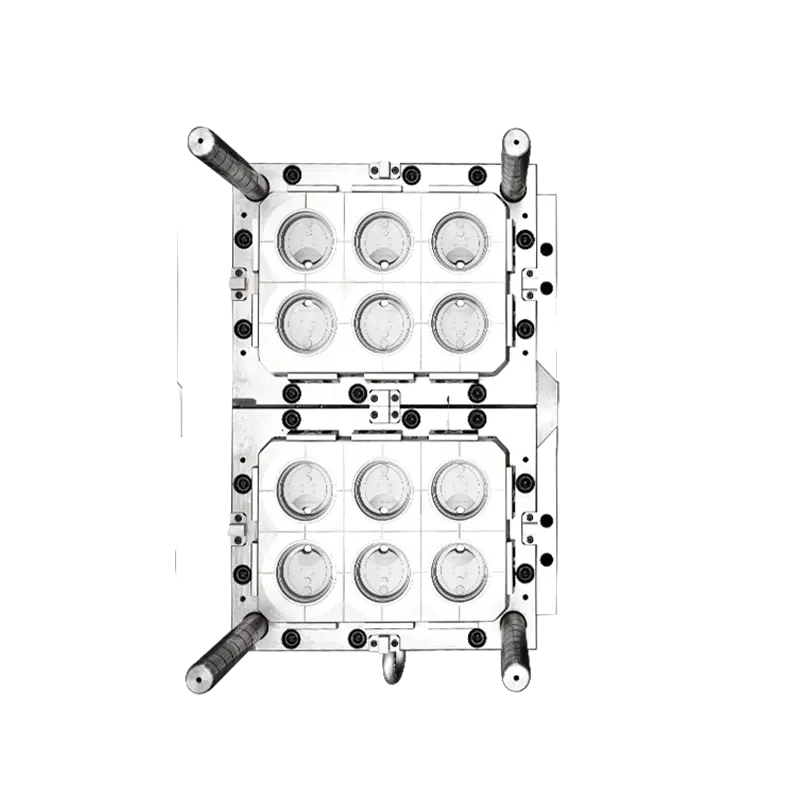 Coffee cup lid mould cavity-side reference