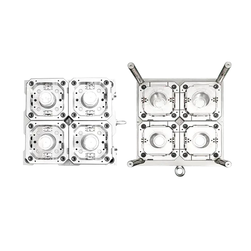 4CAV anti-theft round container mould